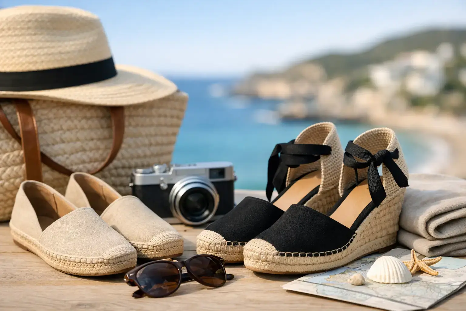 Como escolher espadrille para viagem
